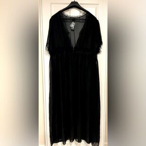 Torrid Black Lace Sheer  NWT Size 5